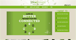 Desktop Screenshot of 4lifegroups.org